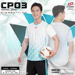 Áo đá bóng không logo CP 03