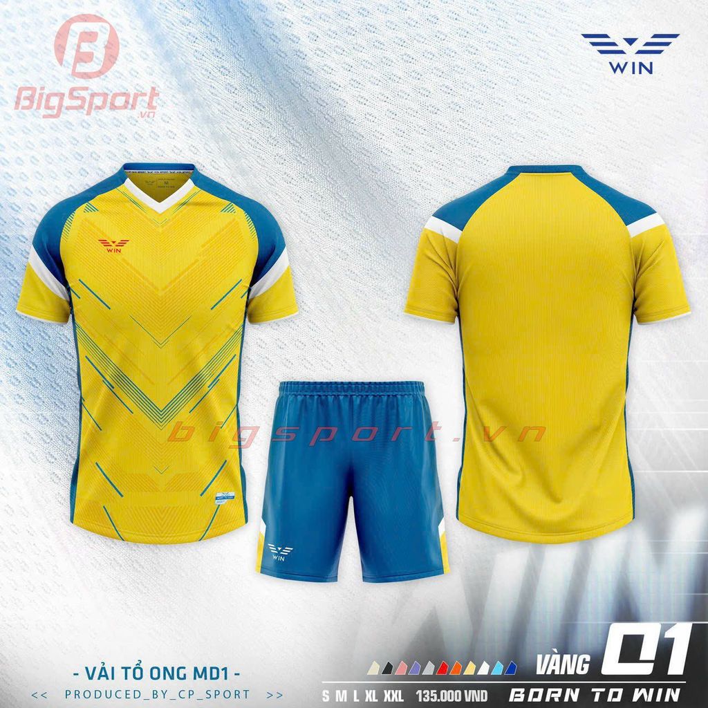 Áo đá bóng không logo CP Win 01