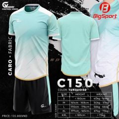 Áo đá bóng không logo CV C150