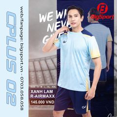 Áo đá bóng không logo CV Cplus 02