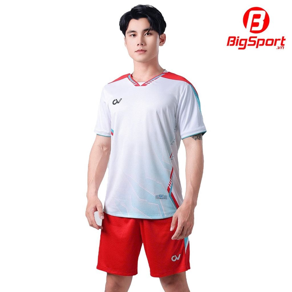 Áo đá bóng không logo CV Valor