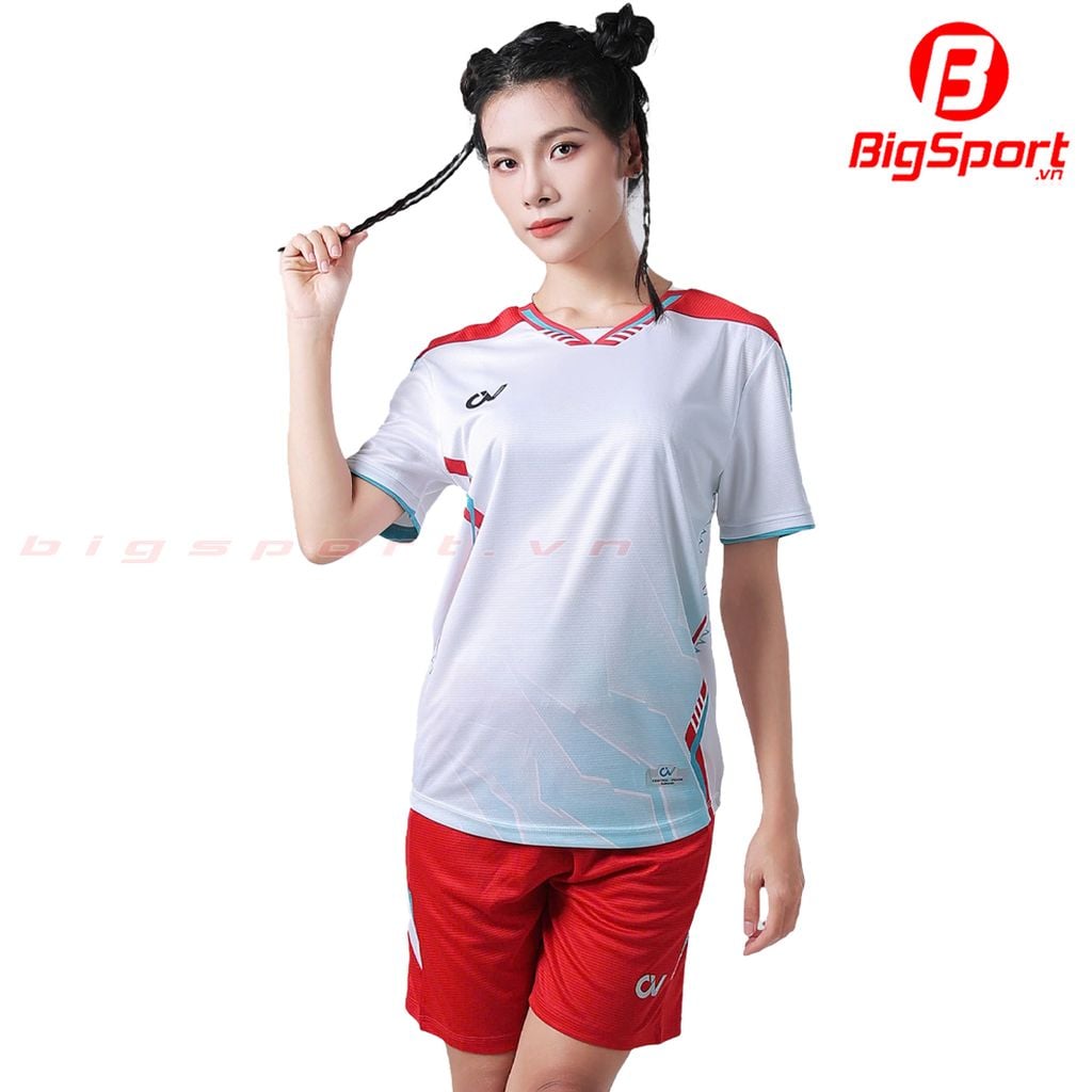 Áo đá bóng không logo CV Valor