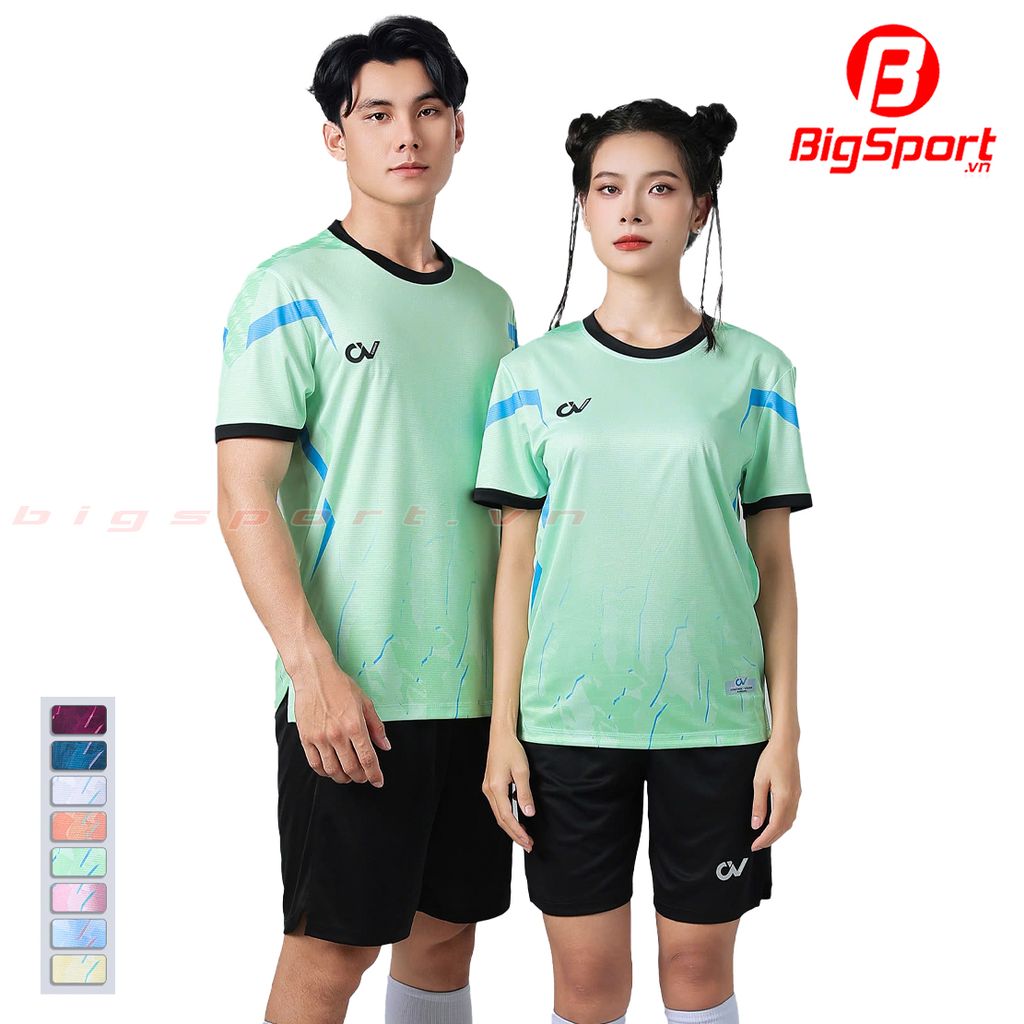 Áo đá bóng không logo CV Zane