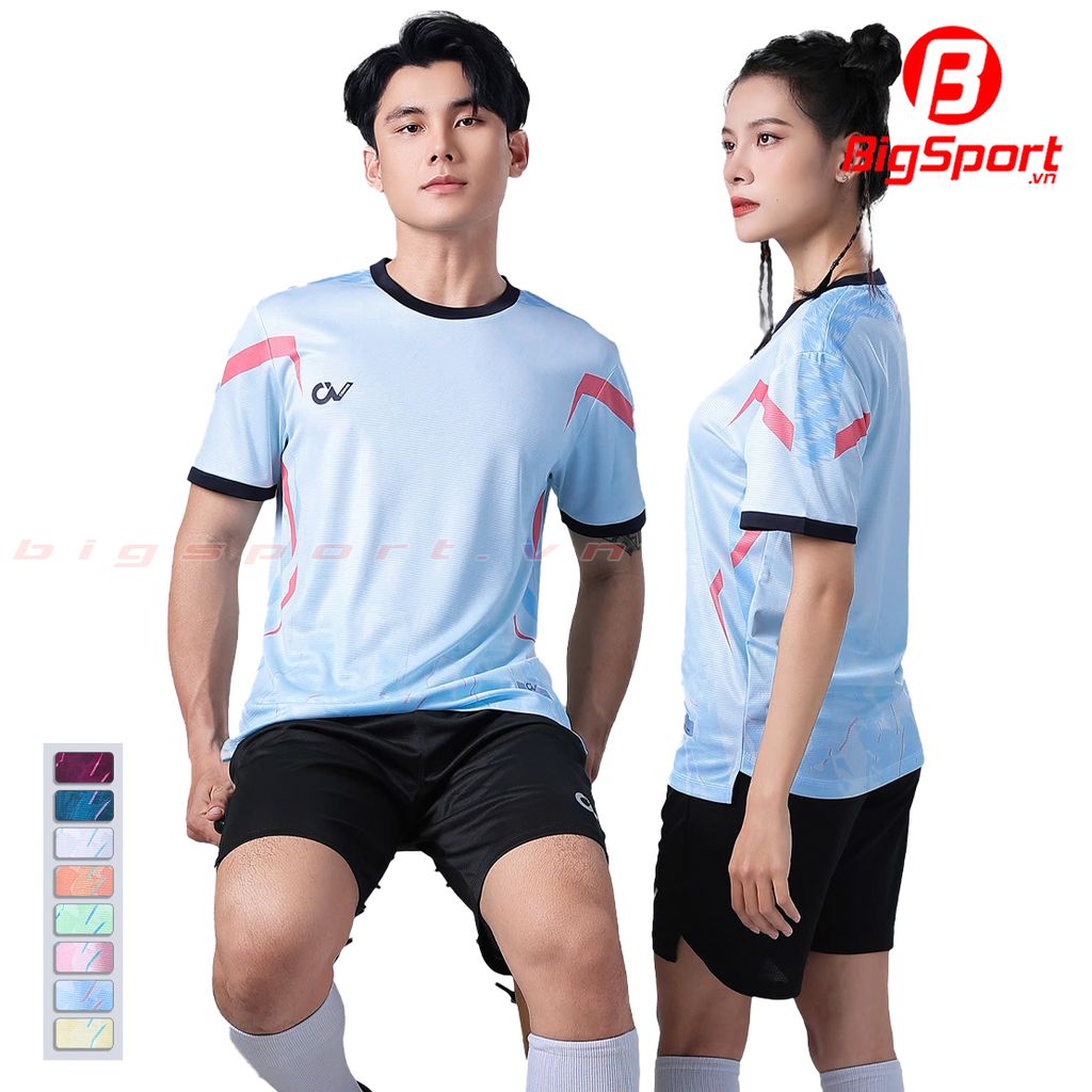 Áo đá bóng không logo CV Zane