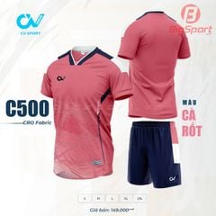 Áo đá bóng không logo CV C500