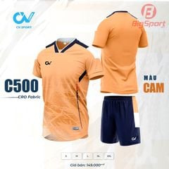 Áo đá bóng không logo CV C500