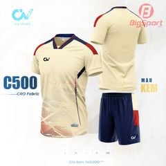 Áo đá bóng không logo CV C500