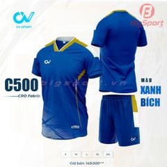 Áo đá bóng không logo CV C500