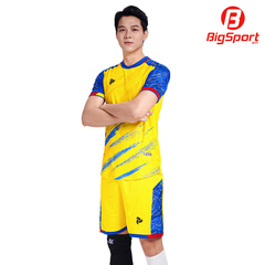 Áo đá bóng không logo JustPlay Thunder