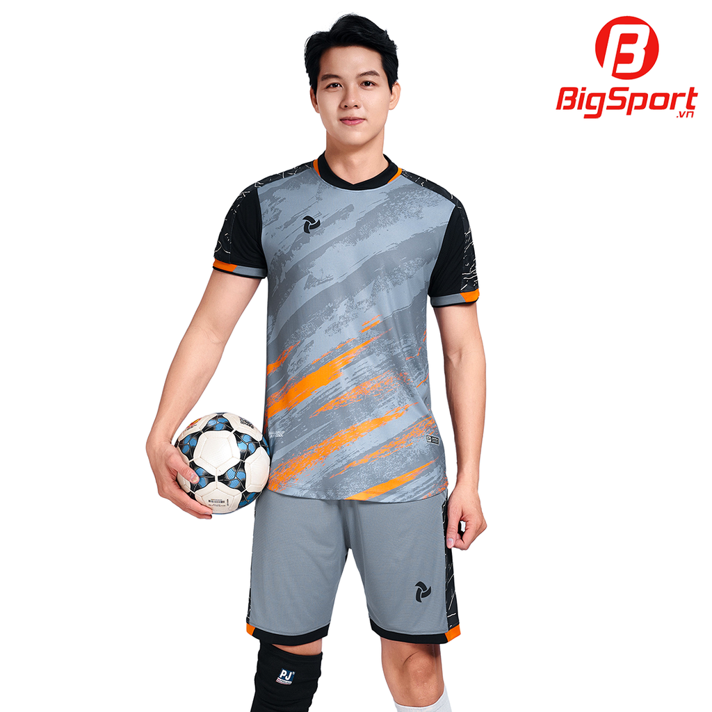 Áo đá bóng không logo JustPlay Thunder