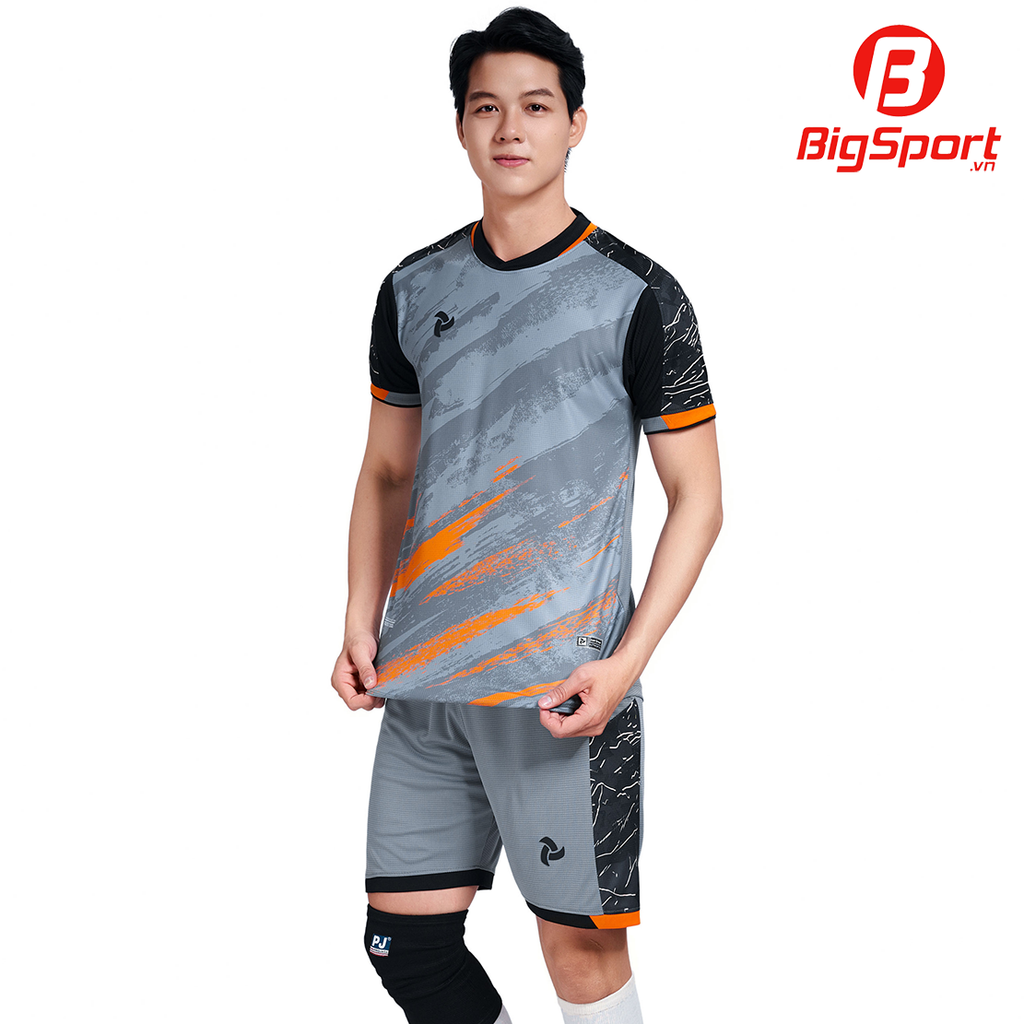 Áo đá bóng không logo JustPlay Thunder
