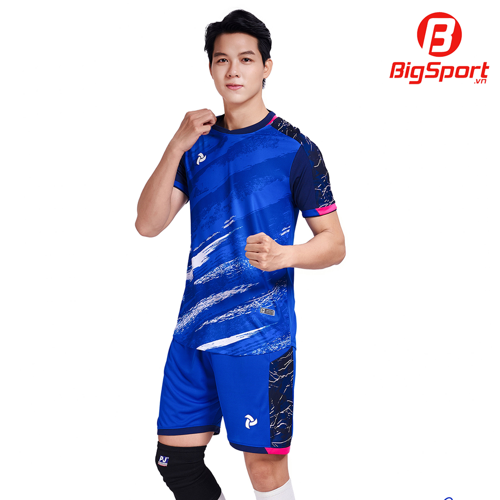Áo đá bóng không logo JustPlay Thunder