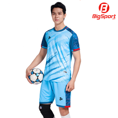 Áo đá bóng không logo JustPlay Thunder