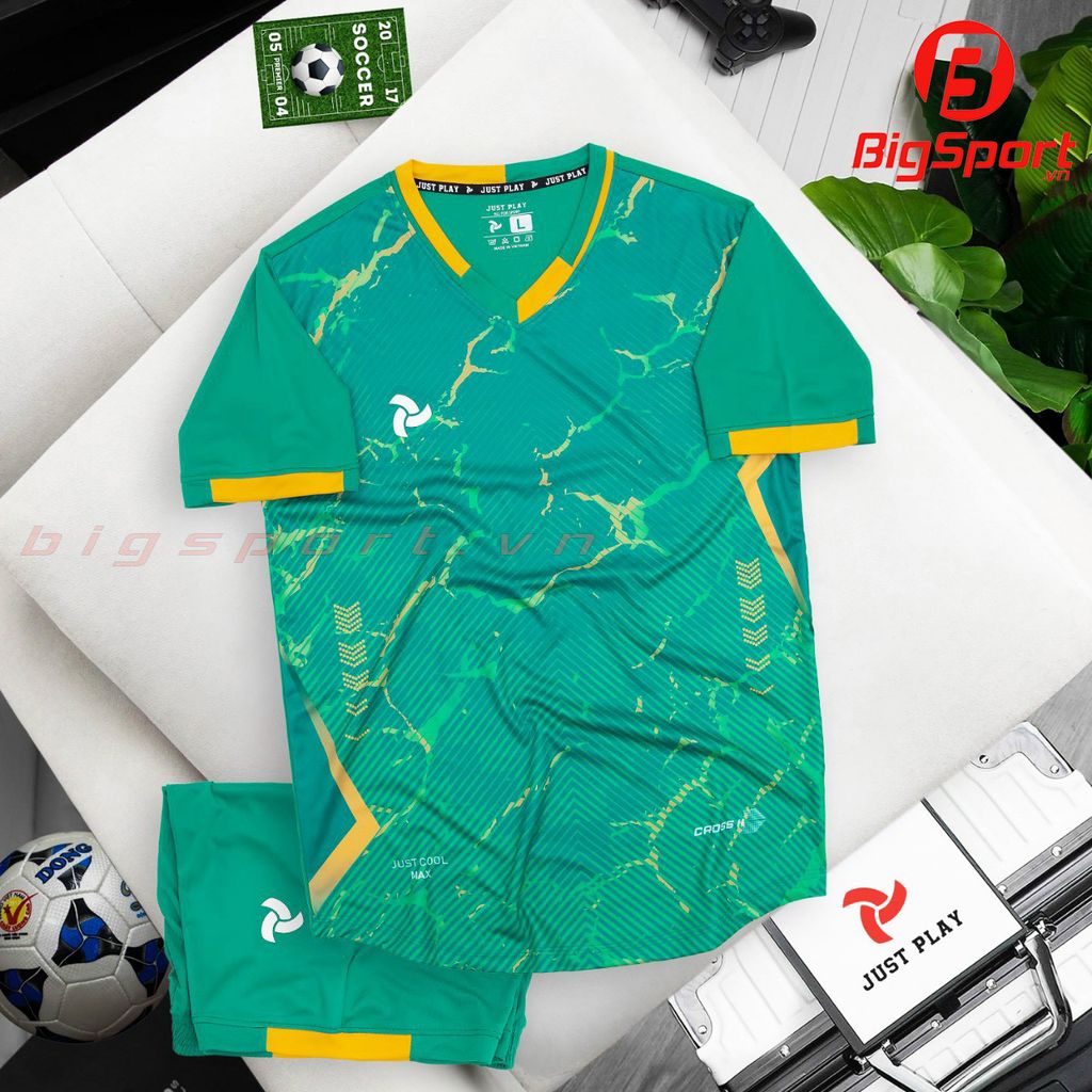 Áo đá bóng không logo Justplay Cross II