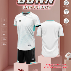 Áo đá bóng không logo Riki SF08 Gunn