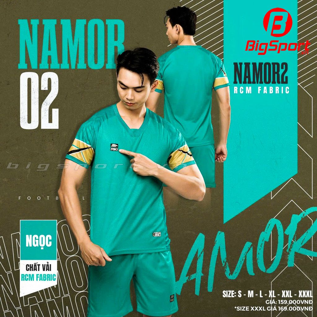 Áo đá không logo Riki Namor 2