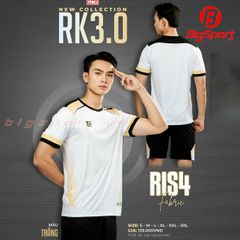 Áo đá bóng không logo Riki RK3.0