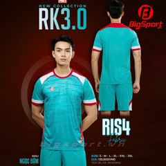 Áo đá bóng không logo Riki RK3.0