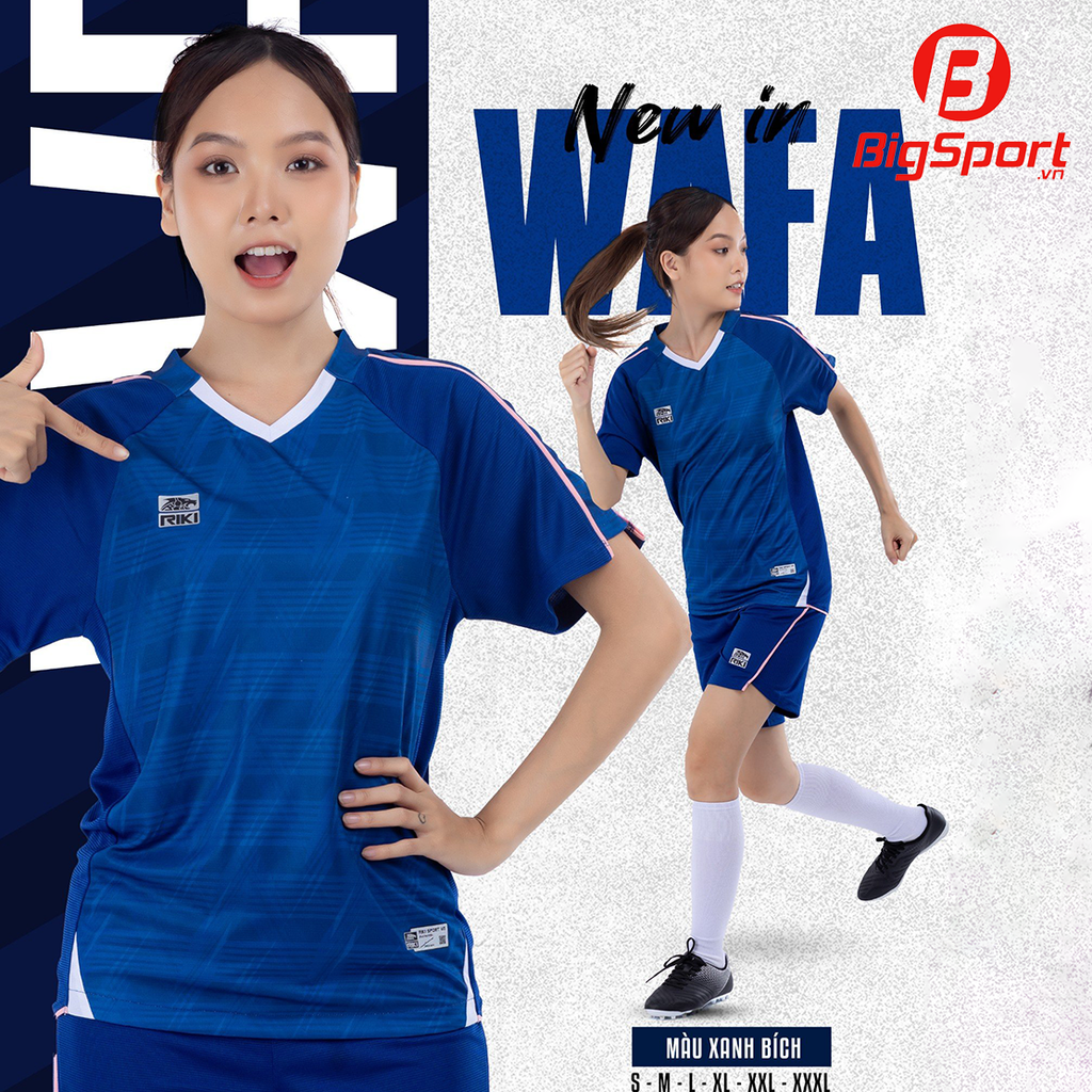 Áo đá bóng không logo Riki Wafa