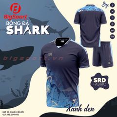 Áo đá bóng không logo Riki Shark