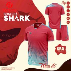 Áo đá bóng không logo Riki Shark