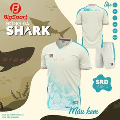 Áo đá bóng không logo Riki Shark
