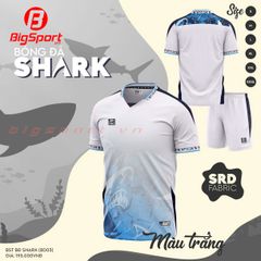 Áo đá bóng không logo Riki Shark
