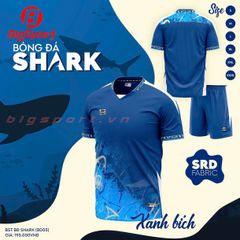 Áo đá bóng không logo Riki Shark