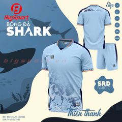Áo đá bóng không logo Riki Shark