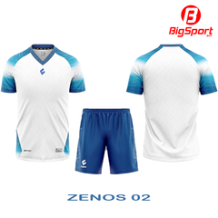 Áo đá bóng không logo Egan Zenos 2