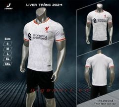 Áo đá bóng Liverpool sân nhà mùa giải 2024 - 2025