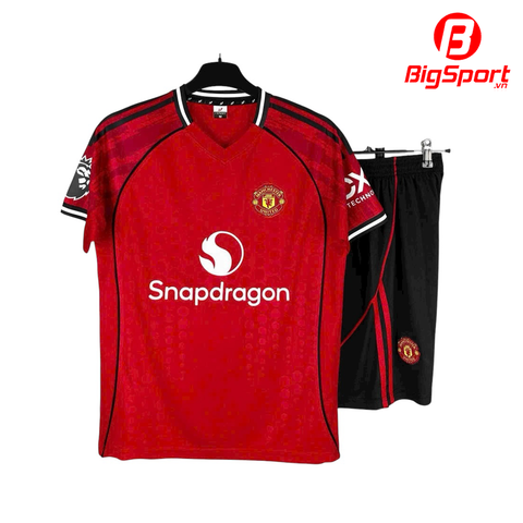 Áo đá bóng Manchester United sân nhà 2025-2026 màu đỏ