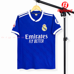 Áo đá bóng Real Madrid mùa giải 2025 - 2026 màu xanh bích