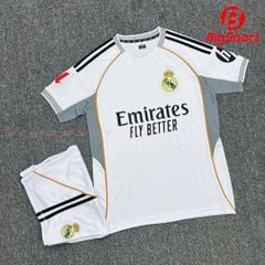 Áo đá bóng Real Madrid sân nhà 2025 - 2026 màu trắng