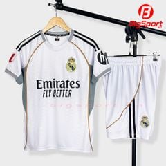 Áo đá bóng Real Madrid sân nhà 2025 - 2026 màu trắng