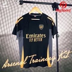Áo đá bóng training Arsenal 2025-2026 màu đen