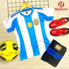 Áo đá bóng trẻ em đội tuyển Argentina 2024-2025