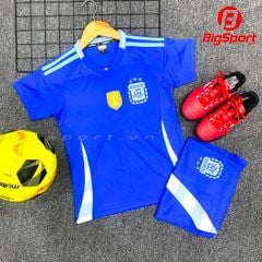Áo đá bóng trẻ em đội tuyển Argentina 2024-2025