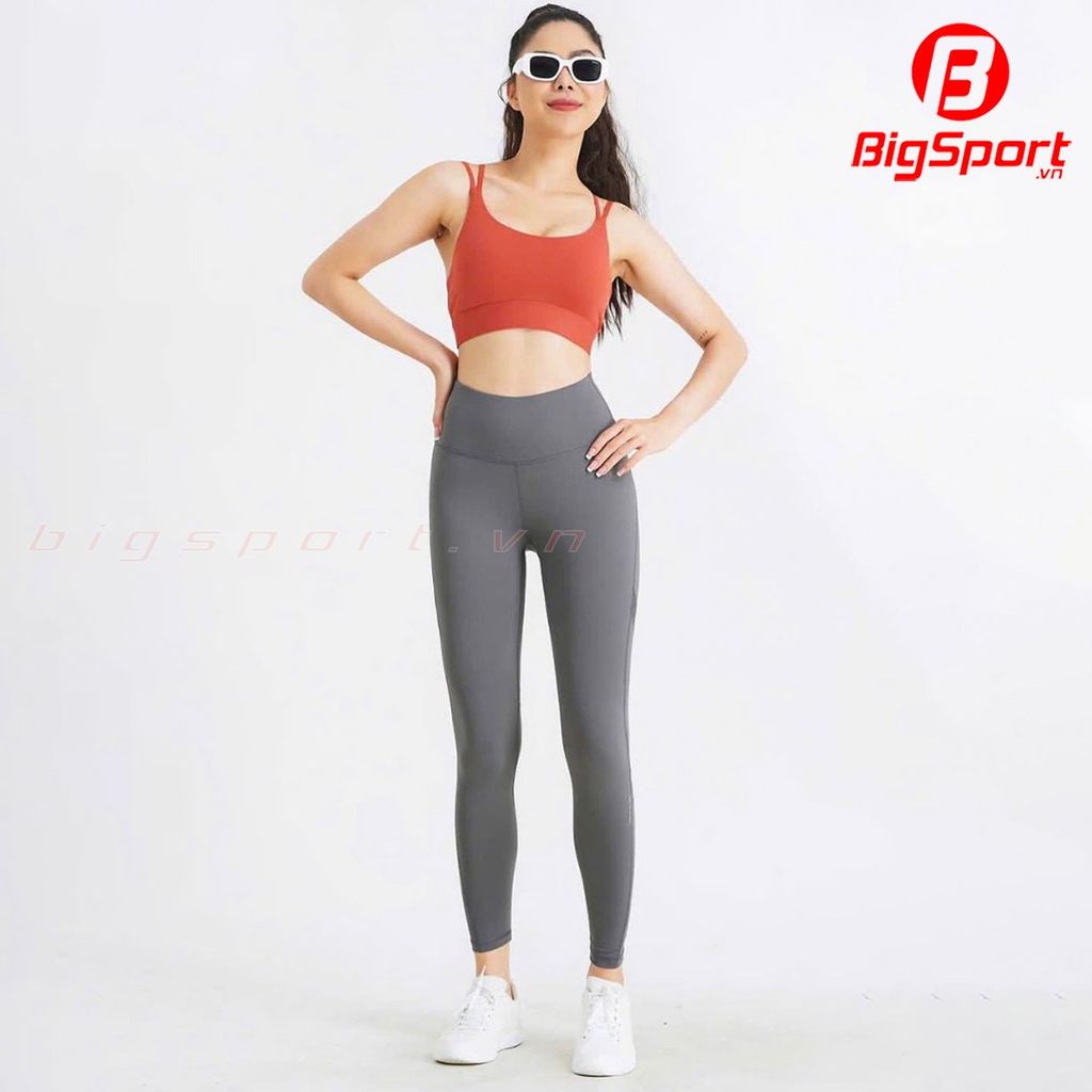 Quần dài tập Gym - Yoga nữ phối lưới icado QD46