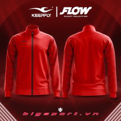 Áo khoác thể thao nam Keep Fly Flow chính hãng màu đỏ