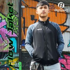 Áo khoác thể thao nam Keep Fly Flow chính hãng màu đen