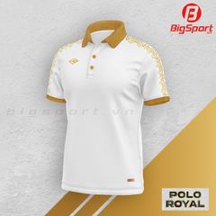 Áo Polo thể thao Keep Fly Royal màu trắng