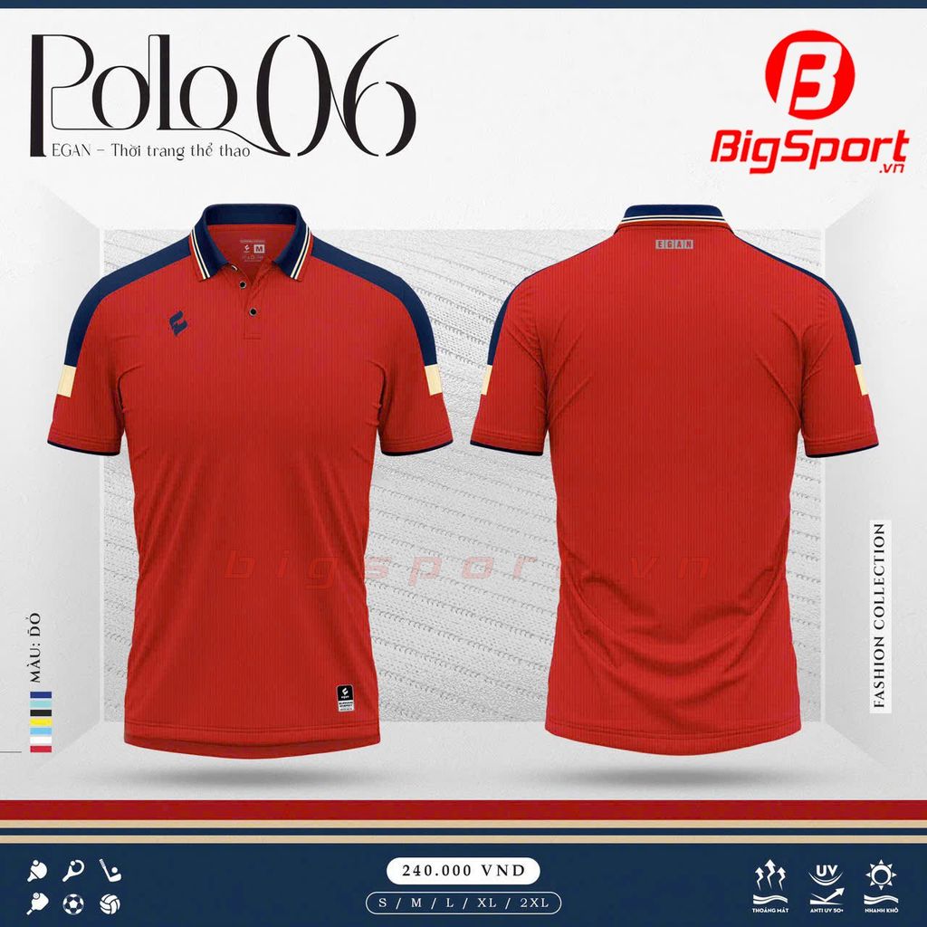 Áo Polo thể thao Egan 06