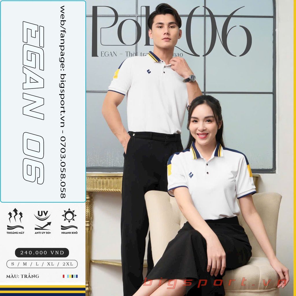 Áo Polo thể thao Egan 06
