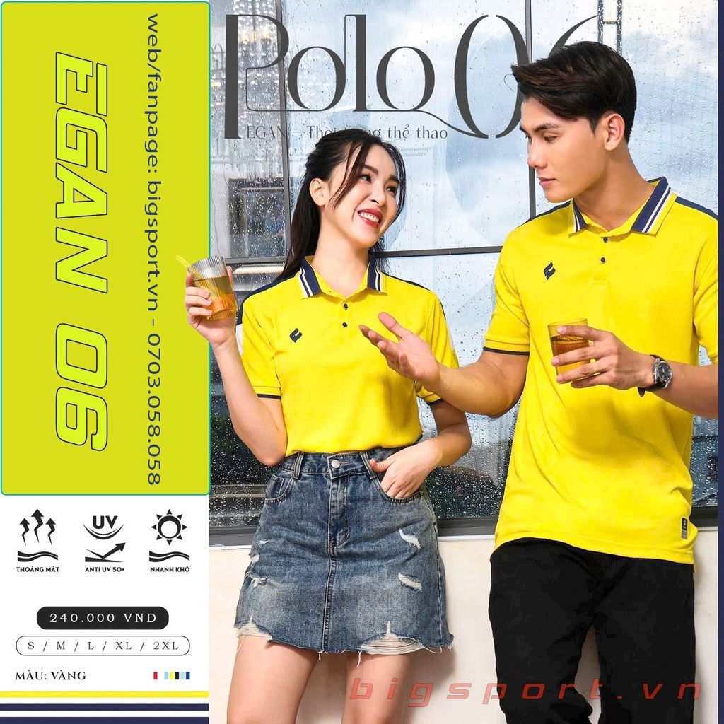 Áo Polo thể thao Egan 06