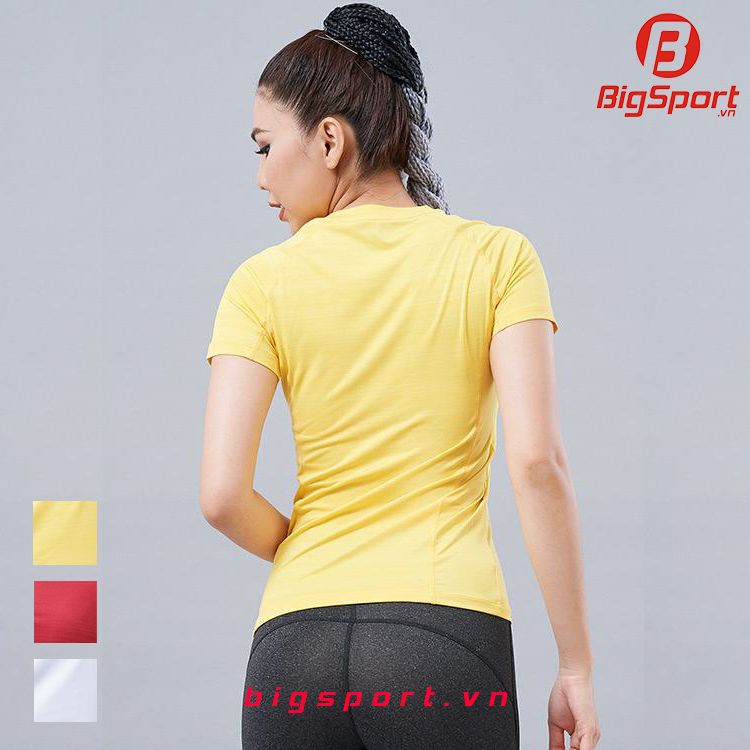 Áo tập gym nữ cổ tim Icado AT5