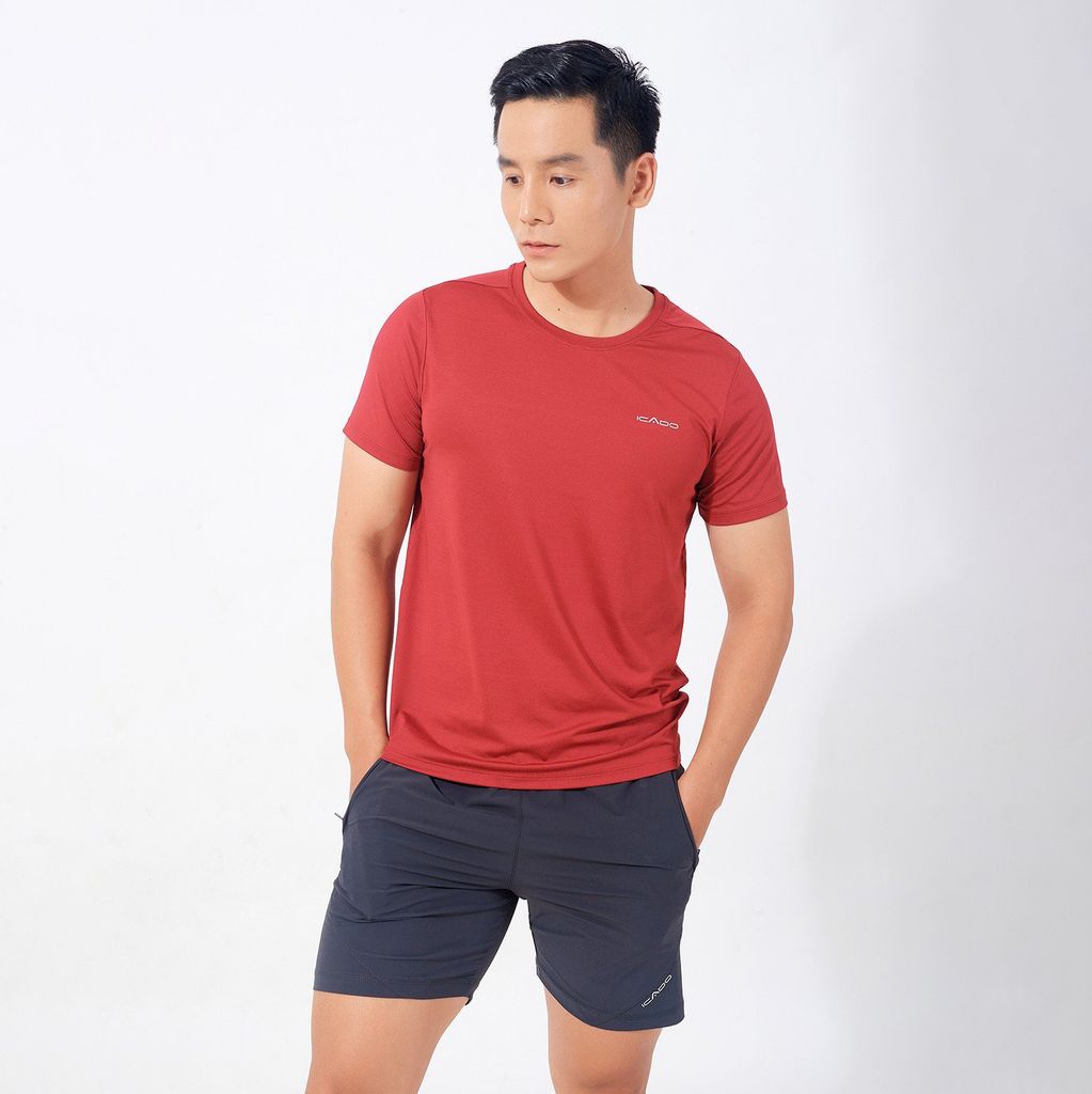 Áo thể thao nam cổ tròn Icado AT35