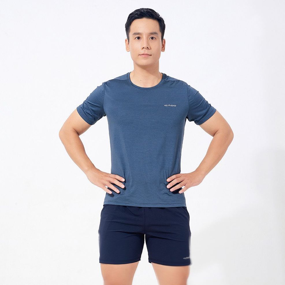 Áo thể thao nam cổ tròn Icado AT35
