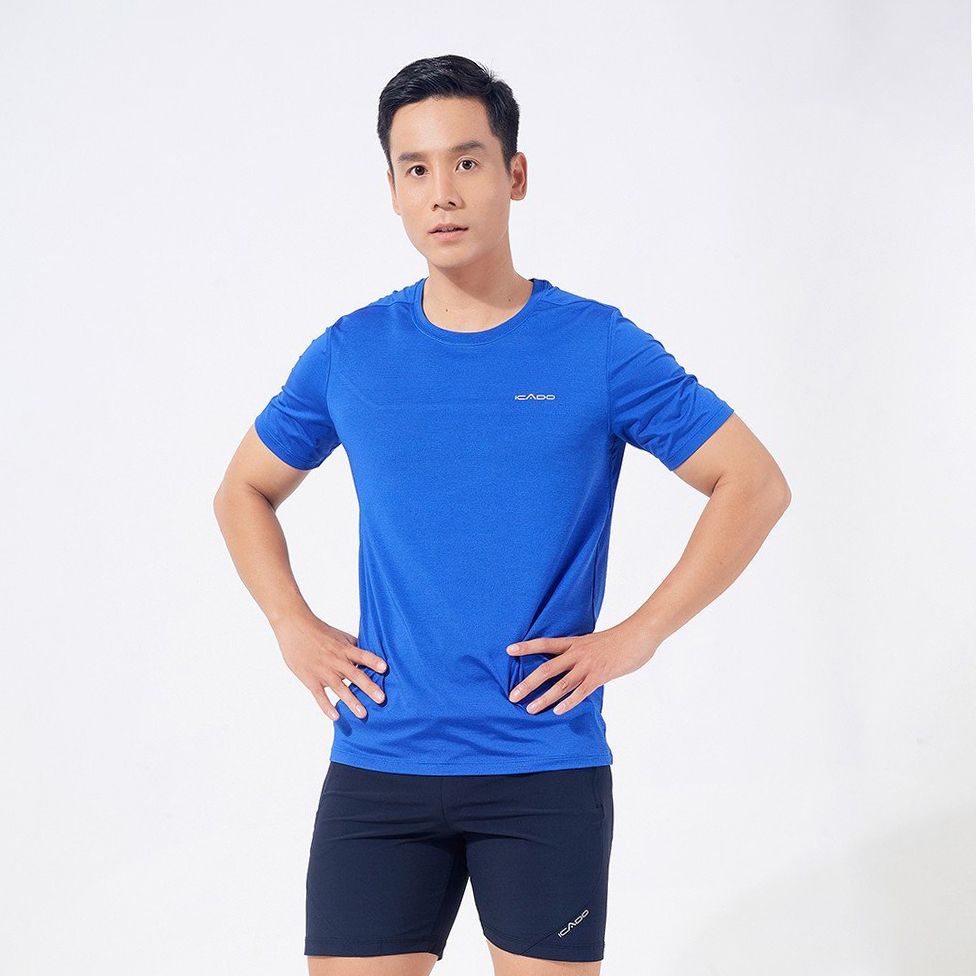 Áo thể thao nam cổ tròn Icado AT35