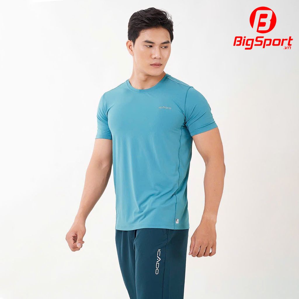 Áo thể thao nam cổ tròn Icado AT40